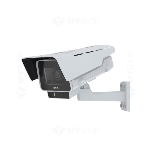 Camera supraveghere exterior IP Axis P1378-LE, 4K, 3.9-10 mm, slot card, PoE