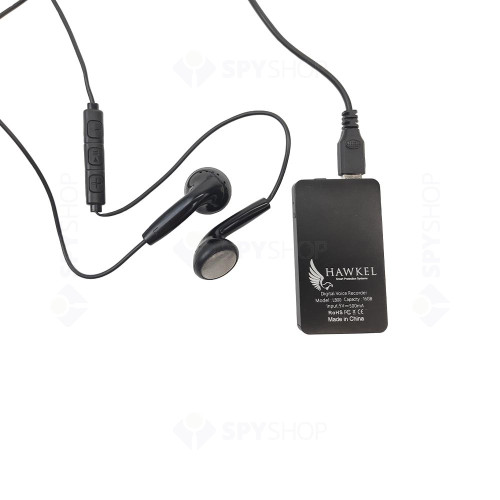 Reportofon digital Hawkel L800, 16 GB, activare vocala