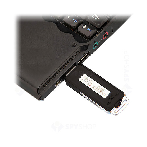Reportofon disimulat in stick memorie USB Hawkel VR-08