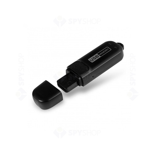 Reportofon disimulat in stick USB Esonic MQ-U310, activare vocala, autonomie 25 zile, 10 m, 8 GB