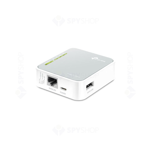 Router wireless portabil TP-Link TL-MR3020, 1 port WAN/LAN, 300 Mbps