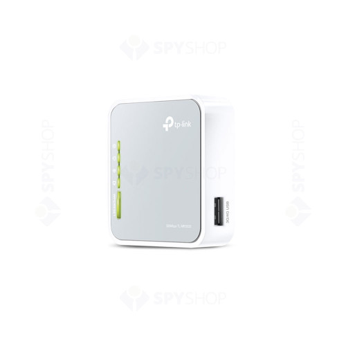 Router wireless portabil TP-Link TL-MR3020, 1 port WAN/LAN, 300 Mbps