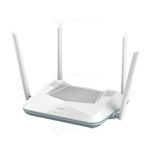 Router wireless dual-band Gigabit D-Link R32, 3.26 Gbps, 2.4/5 MHz, 4 porturi LAN, WiFi6