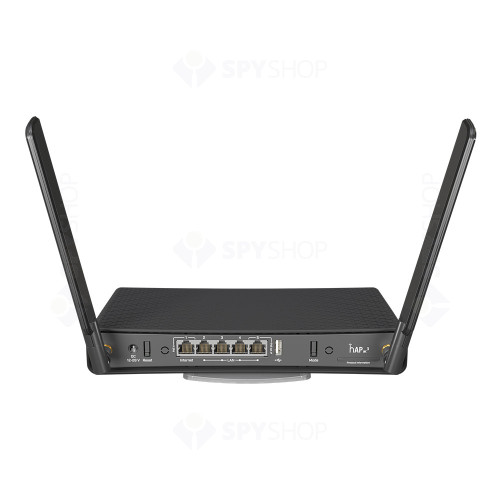 Router wireless Dual Band MikroTik RBD53IG-5HACD2HND, 5 porturi, 1200 Mbps, 2.4/5.0 GHz, PoE