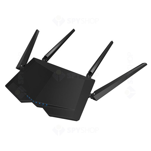 Router wireless Dual Band Tenda AC6, 1 port WAN, 3 porturi LAN, 2.4/5.0 GHz, 5 dBi, MU-MIMO, 1200 Mbps