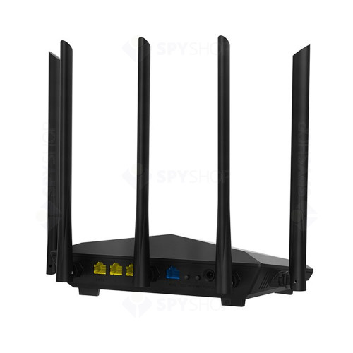 Router wireless Dual Band Tenda AC7, 1 port WAN, 3 porturi LAN, 2.4/5.0 GHz, 6 dBi, MU-MIMO, 1200 Mbps
