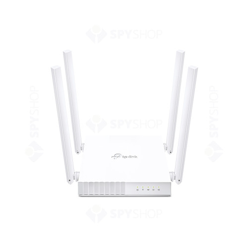 Router wireless Dual-Band TP-Link ARCHER C24, 5 porturi, 433 Mbps, 2.4GHz/5GHz