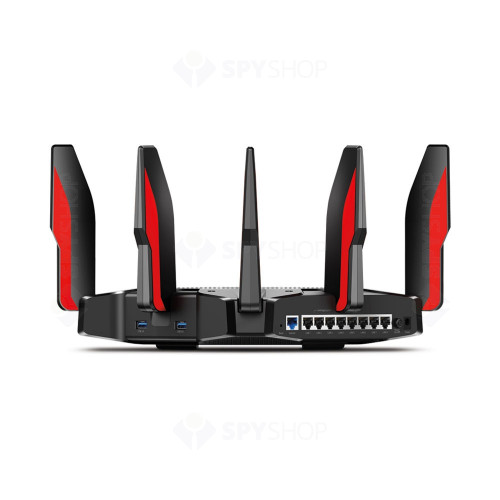 Router wireless Gaming Tri Band TP-Link ARCHER C5400X, 9 porturi, 5400 Mbps