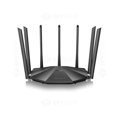 Router wireless Gigabit Dual Band Tenda AC23, 1 port WAN, 3 porturi LAN, 2000 Mbps