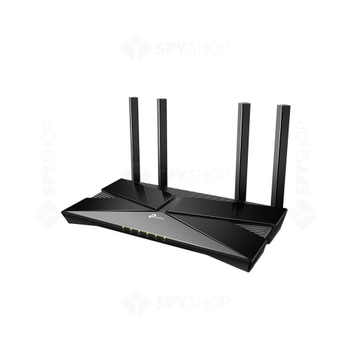 Router wireless Gigabit Dual-Band TP-Link ARCHER AX20, 5 porturi, 1201 Mbps, 2.4 GHz/5Ghz, Wi-Fi6