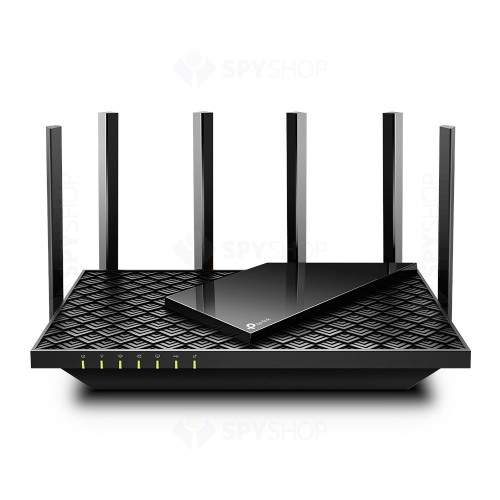 Router wireless Gigabit Dual Band TP-Link ARCHER AX73, WiFi 6, USB, 5 porturi, 200 utilizatori, 5400 Mbps