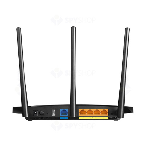 Router wireless Gigabit Dual Band TP-Link ARCHER C7, 5 porturi, 1750 Mbps