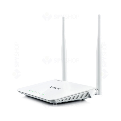 Router wireless Tenda F300 V2, 1 port WAN, 4 porturi LAN, 2.4 GHz, 5 dBi, 300 Mbps
