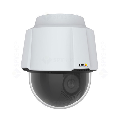 Camera de supraveghere exterior IP Speed Dome PTZ Axis Lighfinder P5655-E 01681-001, 2 MP, 4.3-137.6 mm, PoE, slot card