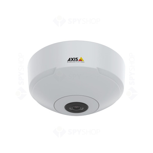 Camera supraveghere IP dome panoramica Axis Lightfinder M3067-P 01731-001, 6 MP, 1.6 mm, PoE, slot card  
