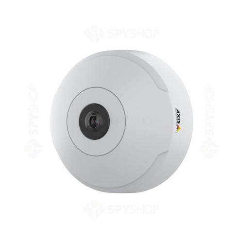 Camera supraveghere IP dome panoramica Axis Lightfinder M3067-P 01731-001, 6 MP, 1.6 mm, PoE, slot card  