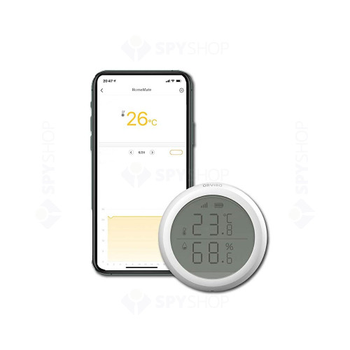 Senzor smart de temperatura si umiditate Orvibo ST30 Zigbee