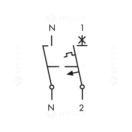 Siguranta automata Schrack AM417532, C32A, 4.5 kA, 1P+N, 1 modul
