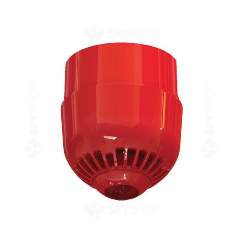 Sirena adresabila cu flash alimentata din bucla UTC Fire&Security ASC2367, 17-32 VDC, rosu, 97 dB