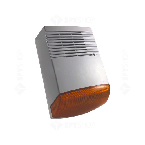 Kit alarma antiefractie Paradox Spectra SP7000+TM50+SL-900B, 2 partitii, 16-32 zone, 32 utilizatori, cutie cu traf