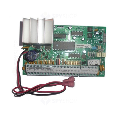 Sistem alarma antiefractie cu tastatura si detectori DSC Power PC585+4XLC-100PCI, cutie metalica, 1 partitie, 4-32 zone, 38 utilizatori