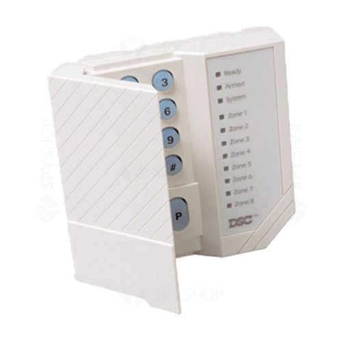 Sistem alarma antiefractie DSC PC1616+4XLC-100PCI, 2 partitii, 6 zone, 48 utilizatori, 4 detectori