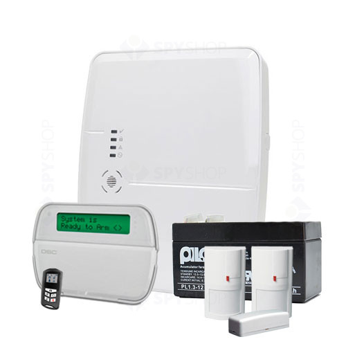 Sistem alarma antiefractie wireless dsc alexor kit495