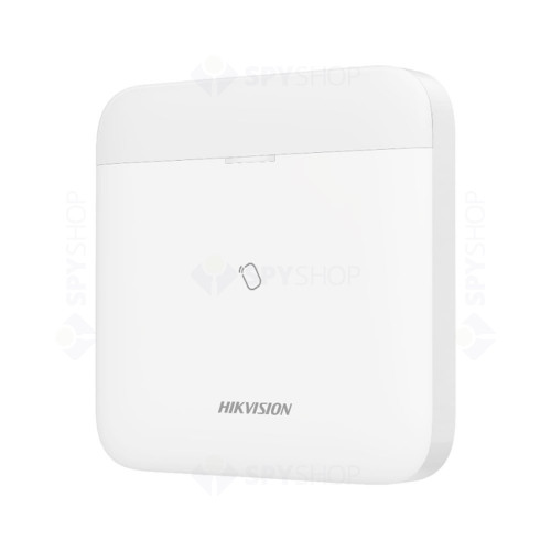 Sistem alarma antiefractie wireless Hikvision AX PRO DS-PWA96-KIT-WE, LAN, Wi-Fi, GSM 3/4G, 32 partitii, 96 zone/iesiri, 48 utilizatori, 868 MHz