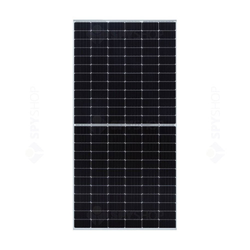 Sistem fotovoltaic 6 kW, invertor monofazat Hibrid WiFi cu 14 panouri Canadian Solar, 120 celule, 455 W