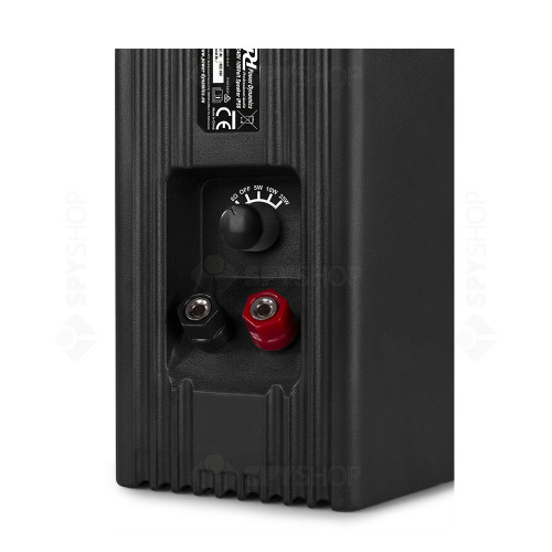 Sistem sonorizare pentru Cafenea Power Dynamics KIT-PRM120-BC40V-BLACK cu amplificator, difuzoare interior/exterior
