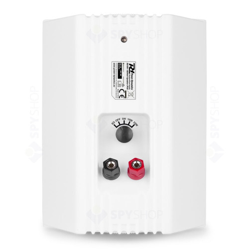 Sistem sonorizare pentru Cafenea Power Dynamics KIT-PRM240-BC40V-WHITE, cu amplificator, difuzoare interior/exterior