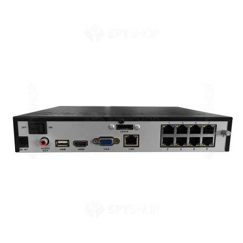 Sistem supraveghere IP exterior Reolink RLK16-800D8, 8 camere, 4K, IR 30 m, 4 mm, microfon, HDD 4 TB