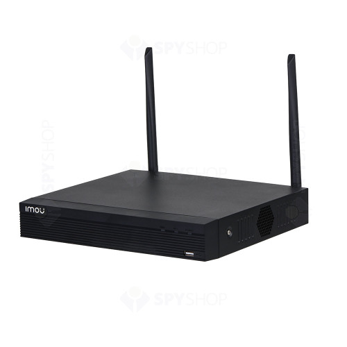 Sistem supraveghere IP WiFi exterior Imou KIT/NVR1104HS-W-S2/4-F22, 4 camere, 2 MP, IR 30 m, microfon, + HDD 1 TB
