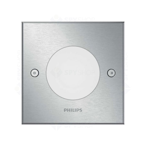 Spot LED incastrat pentru alei Philips myGarden Crust, 3 W, 270 lm, 2700K