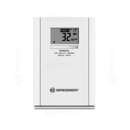 Statie monitorizare calitate aer Bresser 7110300, temperatura, umiditate, Wi-Fi