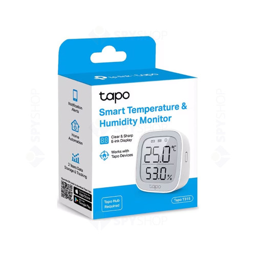 Statie monitorizare temperatura/umiditate wireless TP-Link TAPO T315