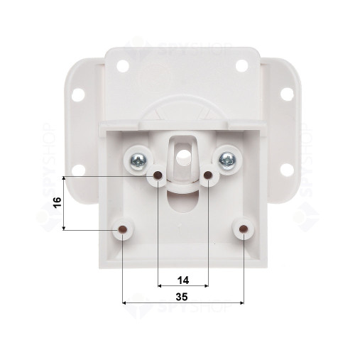 Suport detector de miscare Paradox SB469, perete/tavan/colt, 2 axe, protectie cablu