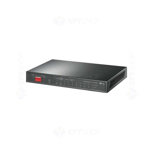 Switch 10 porturi Gigabit TP-Link TL-SG1210MP, 10/100/1000 Mbps, 20 Gbps, 123 W, PoE+, fara management