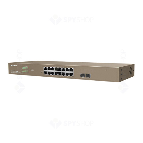 Switch cu 16 porturi IP-COM G3318P-16-250W, 36 Gpps, 26.8 Mpps, 8000 MAC, cu management