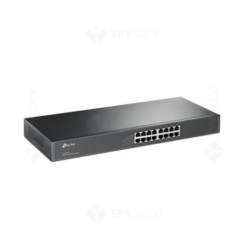Switch cu 16 porturi TP-Link TL-SF1016, 8000 MAC, 3.2 Gbps