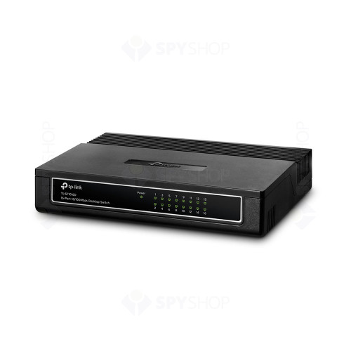 Switch cu 16 porturi TP-Link TL-SF1016D, 2000 MAC, 3.2 Gbps