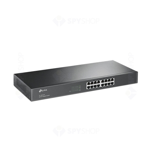 Switch cu 16 porturi TP-Link TL-SG1016, 8000 MAC, 32 Gbps