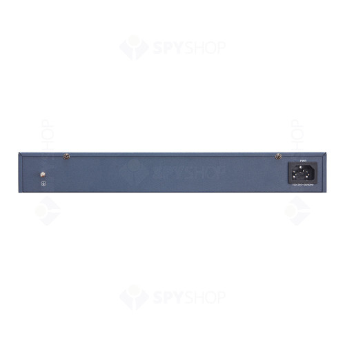 Switch cu 24 porturi Gigabit Hikvision DS-3E0524-E(B), 48 Gbps, 35.721 Mpps, 8.000 MAC, fara management