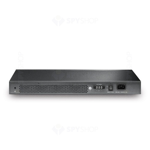 Switch cu 24 porturi RJ45 TP-Link TL-SG3428X-UPS, 95.23 Mpps, 128 Gbps, 16.000 MAC