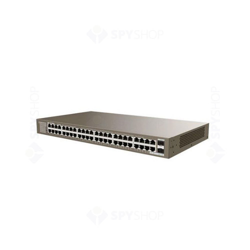 Switch cu 48 de porturi PoE IP-COM G3350F, 16000 MAC,  cu management CloudFi