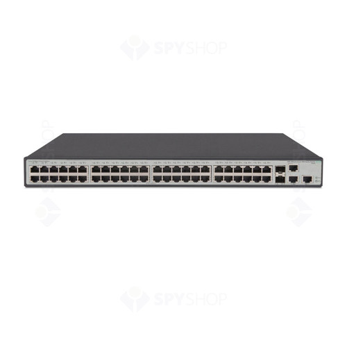 Switch cu 48 porturi Aruba JG961A, 176 Gbps, 130.9 Mpps, 16.000 MAC, 2 porturi SFP, 1U, cu management
