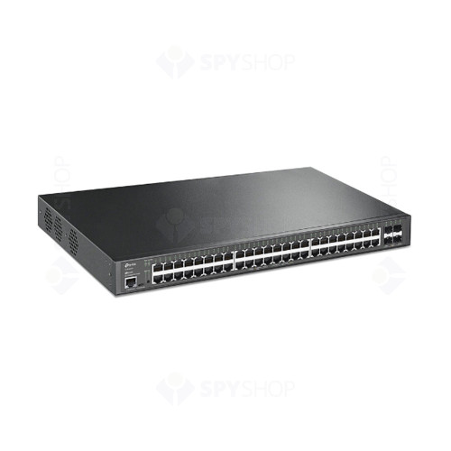Switch cu 48 porturi TP-Link Jetstream TL-SG3452XP, 176 Gbps, 500W, integrare in Omada SDN, PoE