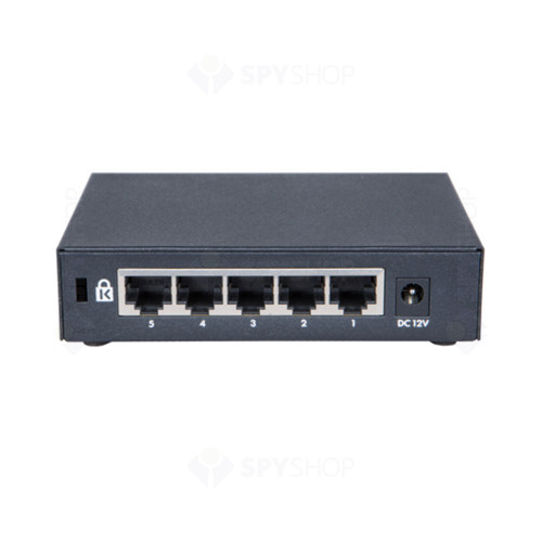 Switch cu 5 porturi Aruba JH327A, 10 Gbps, 7.4 Mpps, 2048 MAC, 1U, fara management