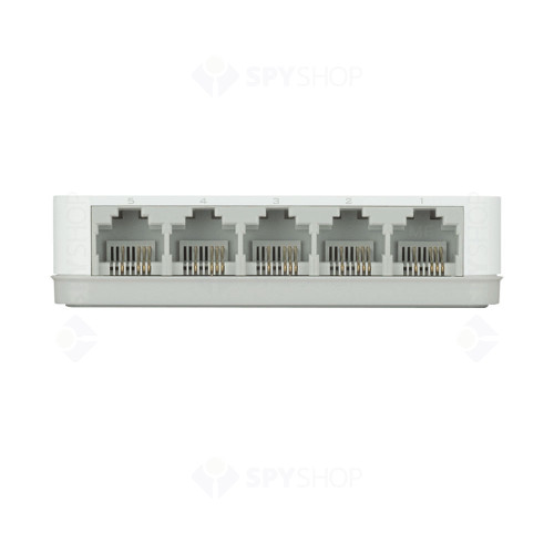 Switch cu 5 porturi D-Link GO-SW-5E, 1 Gbps, 2.000 MAC, fara management