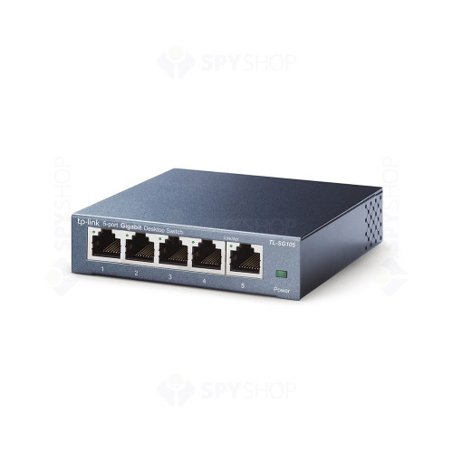 Switch cu 5 porturi TP-Link TL-SG105, 2000 MAC, 10 Gbps